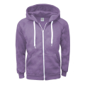 m zipper hoodie purple